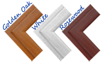 A wide choice of Window Frame colours